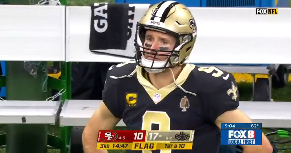 Drew Brees Rib Injury