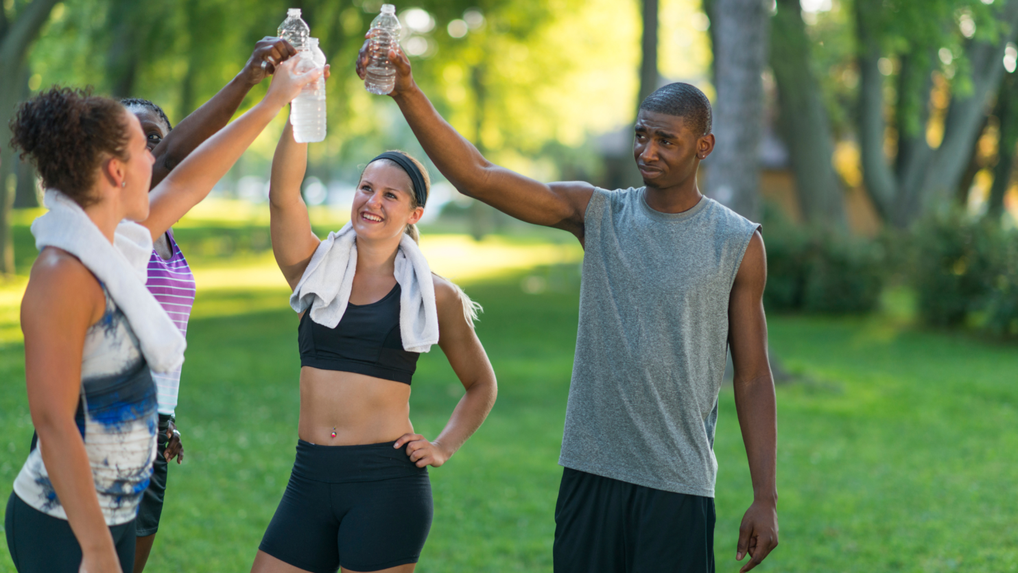 cooling down after late-summer workouts